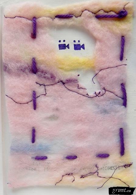 Felted Memories: intertwined, entangled, meshed and recorded